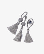 Gray Tassel Napkin Ring - Home Decor Decals - Alsan's Home