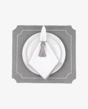 Classic Gray Placemat - Home Decor Decals - Alsan's Home