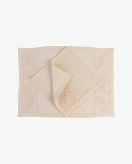 Ecru Table Linen Set - Home Decor Decals - Alsan's Home