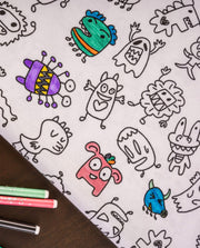 Monsters Tablecloth - Home Decor Decals - Alsan's Home