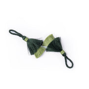 Two-tone Tassel Napkin Ring